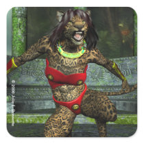 Defiance Square Sticker