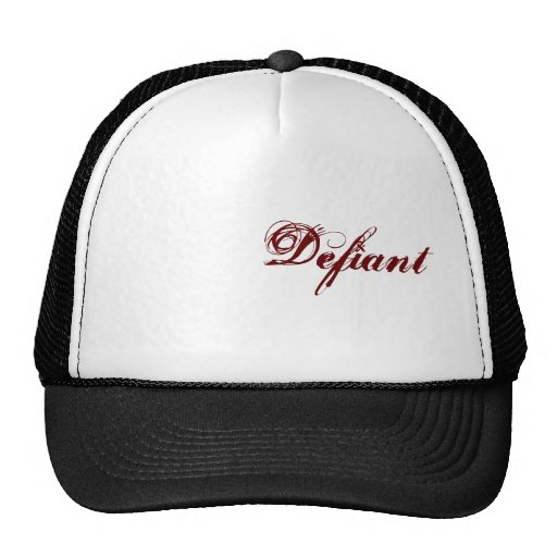 Defiant Trucker Hat