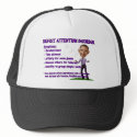Deficit Attention Disorder hats