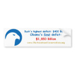 Deficits Bumper Sticker