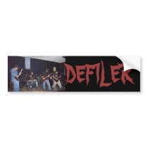 DEFILER bumper stickers by aMANDAhUGandKISS DEFILER bumper stickers