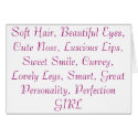Define Girl cards