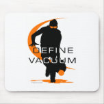 Define vacuum Orange Fielder Softball Mouse Pad