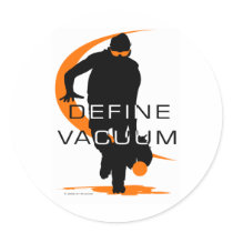 Define vacuum Orange Fielder Softball stickers by DT_Studios Define vacuum Orange Fielder Softball stickers