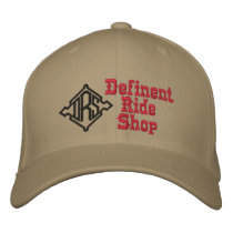 Definent Ride Shop embroidered hats by montoyajose Definent Ride Shop embroidered hats