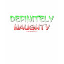 Definitely Naughty Womens Winter Shirt