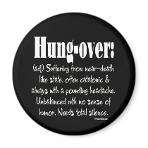 Definition Hung-over Magnets