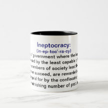 Definition Of Ineptocracy Coffee Mugs