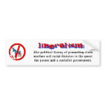 Definition of Liberalism Bumper Sticker