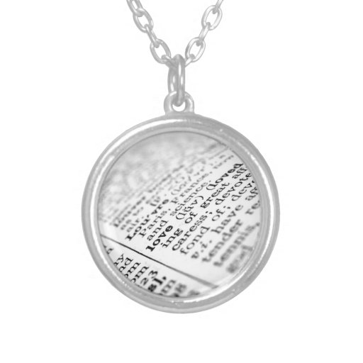 Definition of Love Necklace Zazzle
