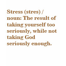 Definition T's - Stress t-shirts