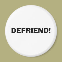 DEFRIEND! magnets