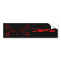 Defy for your car bumper stickers by Phygerion Defy for your car bumper stickers