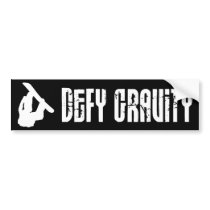 Defy Gravity Bumper Sticker bumper stickers
