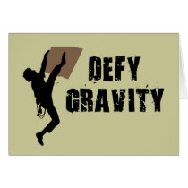 Defy Gravity cards by sports_tshirts Defy Gravity cards