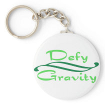 Defy Gravity Key Chain
