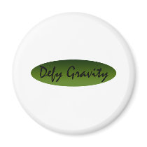 Defy Gravity Refrigerator Magnets