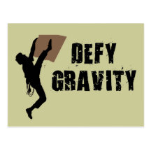 Defy Gravity Post Card