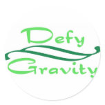 Defy Gravity Stickers
