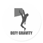 Defy Gravity Sticker