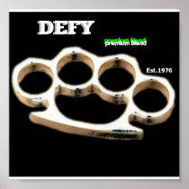 Defy Poster "knuckles"