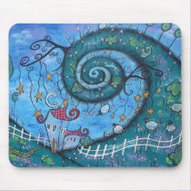 Defying Gravity Mouse Pad mousepads