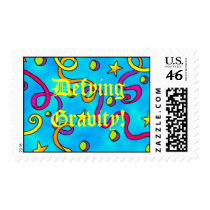 Defying Gravity postage stamp by WildRabbit Defying Gravity postage stamp