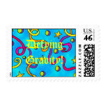 Defying Gravity postage stamp