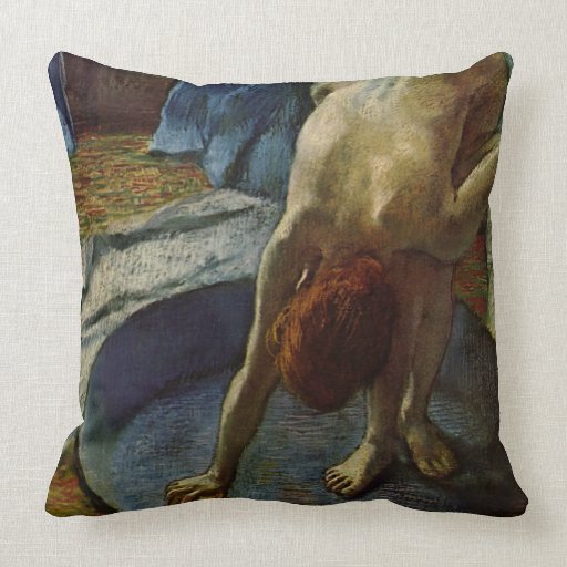 Degas Art Throw Pillow