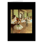 Degas - Ballet Dance Class Greeting Cards
