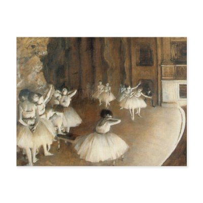 Degas Cards and Gifts - Customize, Great Gift Idea postcard
