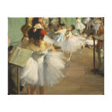 Degas Dance Class Ballet Dancers Canvas Print