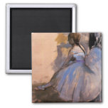 Degas Dancer Seated Classic Art Magnet