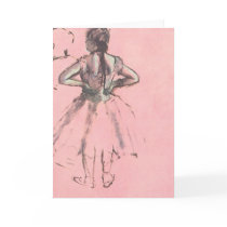 Degas' Dancer Viewed from the Back cards