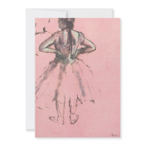 Degas' Dancer Viewed from the Back invitations by MasterpieceCafe Degas' Dancer Viewed from the Back invitations
