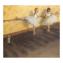 Degas' Dancers Practicing posters by MasterpieceCafe Degas' Dancers Practicing posters