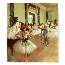 Degas Dancing Class posters by krddesigns Degas Dancing Class posters