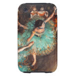 Degas Green Dancer iPhone 3 Tough Cover