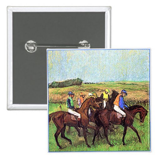Degas' Horses Pins