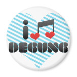 Degung fan refrigerator magnets
