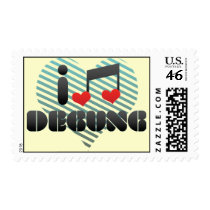 Degung fan postage