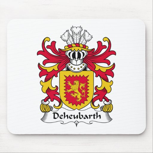 Deheubarth Family Crest Mouse Pads