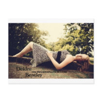 Deidre Bentley FanClub Merchandise Post Cards