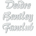 Deidre Bentley MEMBERS ONLY JACKET embroidered shirts