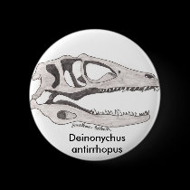 Deinonychus antirrhopus button