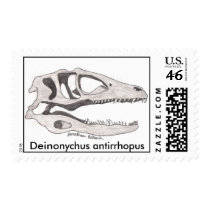 Deinonychus antirrhopus stamp