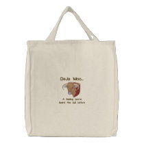 Deja Moo Canvas Bags