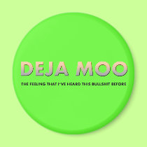 DEJA MOO magnets