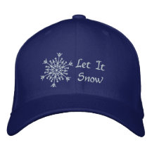 Dejáis le nevar gorras de beisbol bordadas