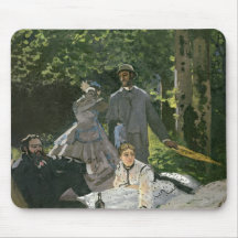 Dejeuner sur l'Herbe, Chailly, 1865 Mousepad